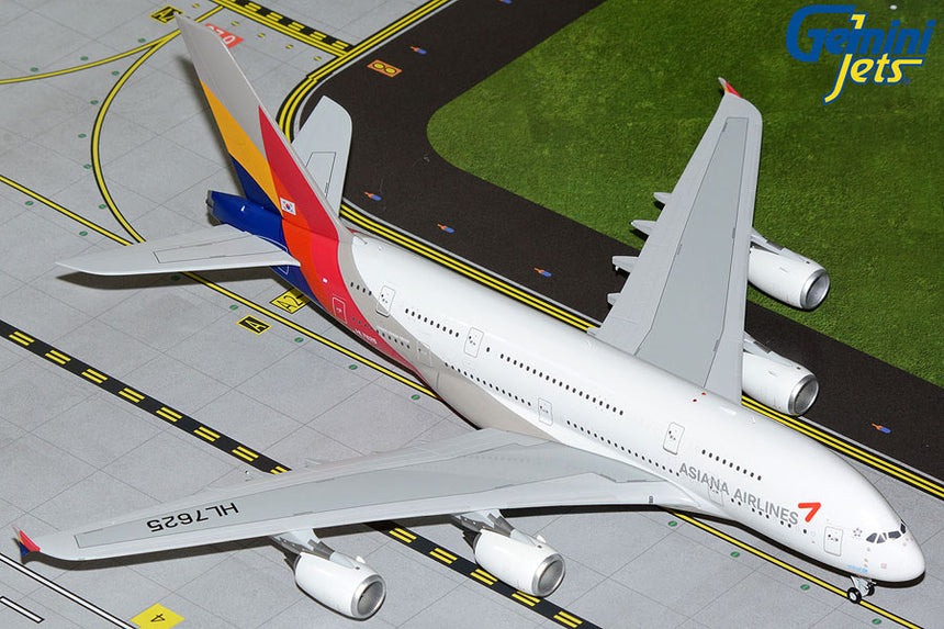 GeminiJets Asiana Airlines Airbus A380 HL7625 1/200 G2AAR1201