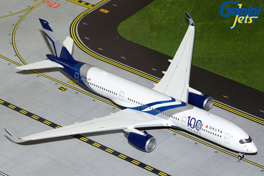 GeminiJets Delta Air Lines Airbus A350-900 N527DN “100 Years” 1/200 Scale