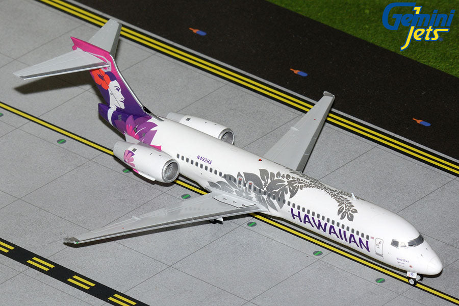 GeminiJets Hawaiian Airlines Boeing B717-200 N492HA 1/200 Aircraft