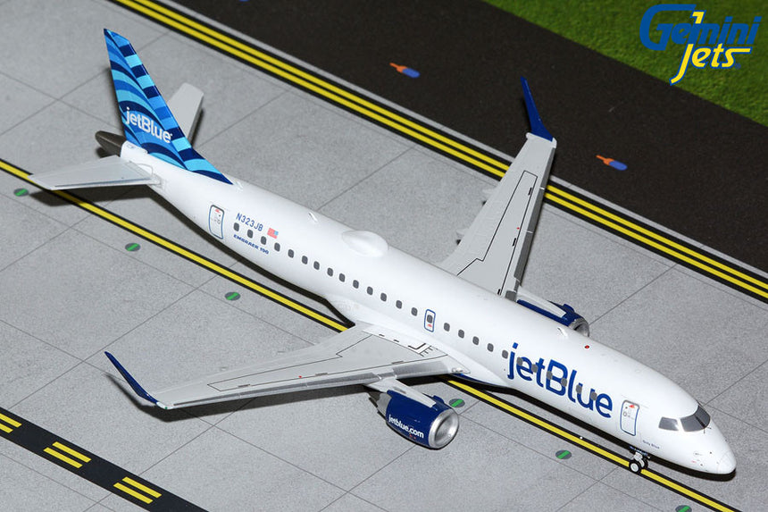 GeminiJets JetBlue Airways E190-100IGW N323JB “Only Blue” 1/200 Scale