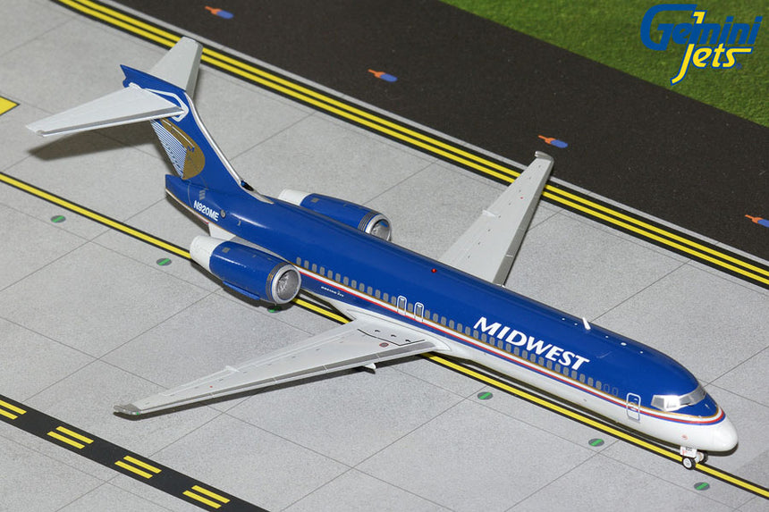 GeminiJets Midwest Airlines Boeing B717-200 N920ME 1/200 Scale