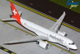GeminiJets Helvetic Airways Embraer E190-E2 HB-AZC 1/200 Aircraft Scale Model