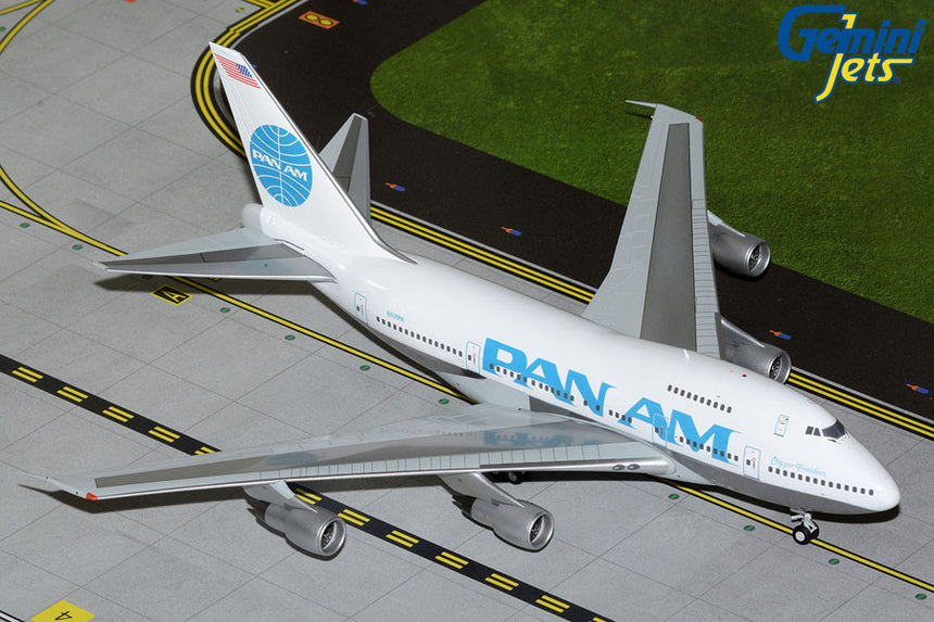 GeminiJets Pan American World Airways (Pan Am) Boeing B747SP N531PA Billboard Titles 1/200 Scale