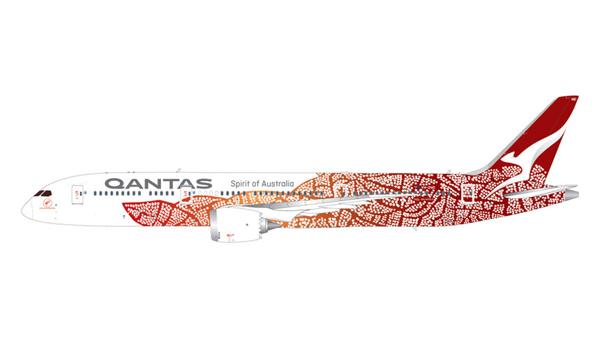GeminiJets Qantas Airways Boeing B787-9 VH-ZND "Yam Dreaming" 1/200 Aircraft Scale Model