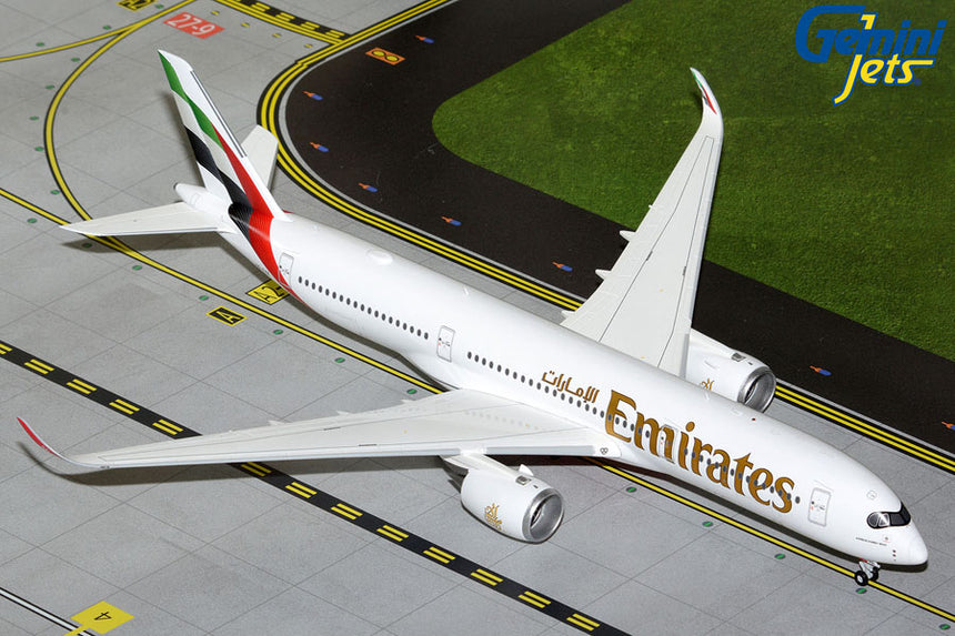 GeminiJets Emirates Airbus A350-900 A6-EXB (New Livery) 1/200 Scale