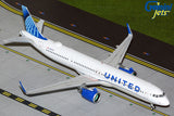 GeminiJets United Airlines Airbus A321neo N14502 (upgraded stand) 1/200 Aircraft Scale Model