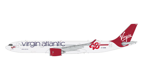 GeminiJets Virgin Atlantic Airways Airbus A330-900NEO G-VSRB “40th Anniversary” Logo 1/200 Scale