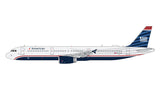 GeminiJets American Airlines Airbus A321-200 N578UW “US Airways” Heritage livery 1/400 Scale