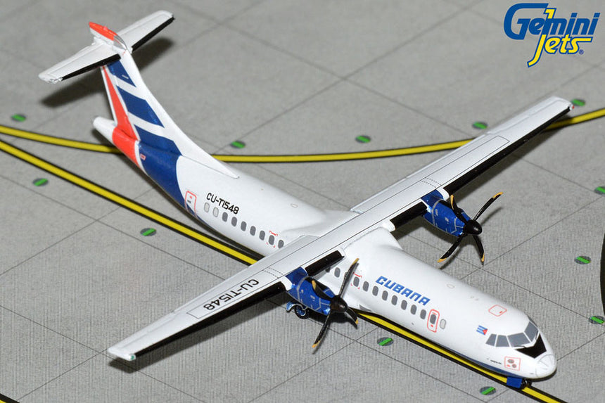 GeminiJets Cubana ATR 72-200 CU-T1548 1/400 Scale