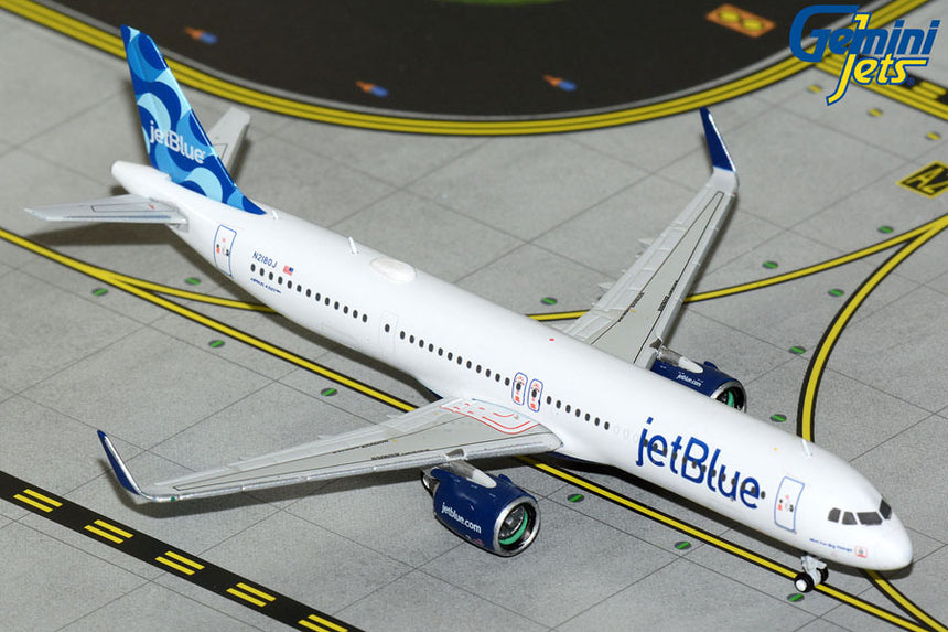 GeminiJets JetBlue Airways Airbus A321neo N2180J “Mint for Big Things” 1/400 Scale