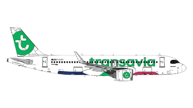 GeminiJets Transavia Airlines Airbus A320Neo F-GNEO 1/400 GJTRA2249