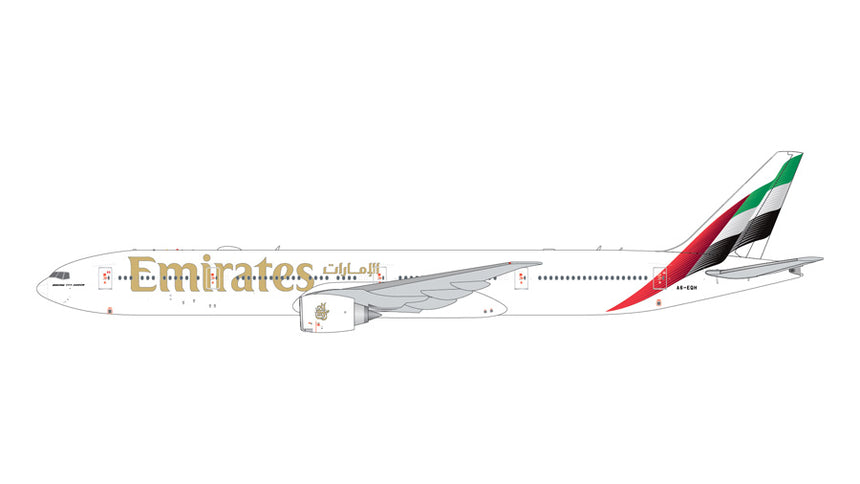 GeminiJets Emirates Boeing B777-300ER A6-EQH 1/400 Aircraft Scale Model