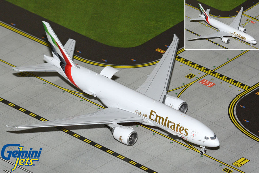 GeminiJets Emirates SkyCargo B777-200LRF A6-EFV (new livery