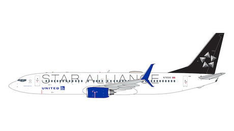 GeminiJets United Airlines Boeing B737-800W N76516 “Star Alliance” livery 1/400 Scale