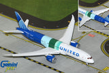 GeminiJets United Airlines Boeing B787-9 N24988 “The Future is SAF” (Flaps Down) 1/400 Scale