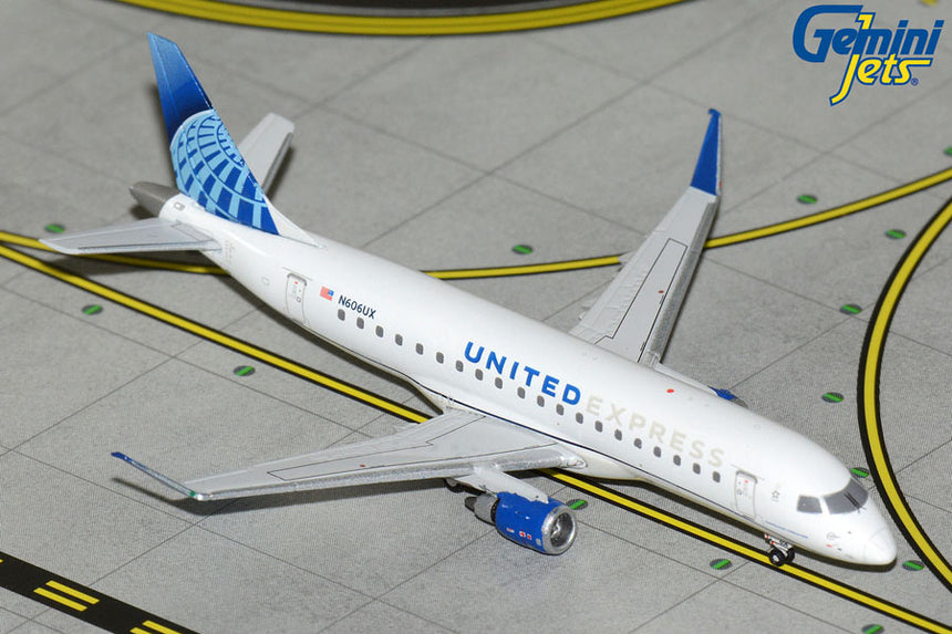 GeminiJets United Express / SkyWest Airlines E175 N606UX 1/400 Aircraft Scale Model
