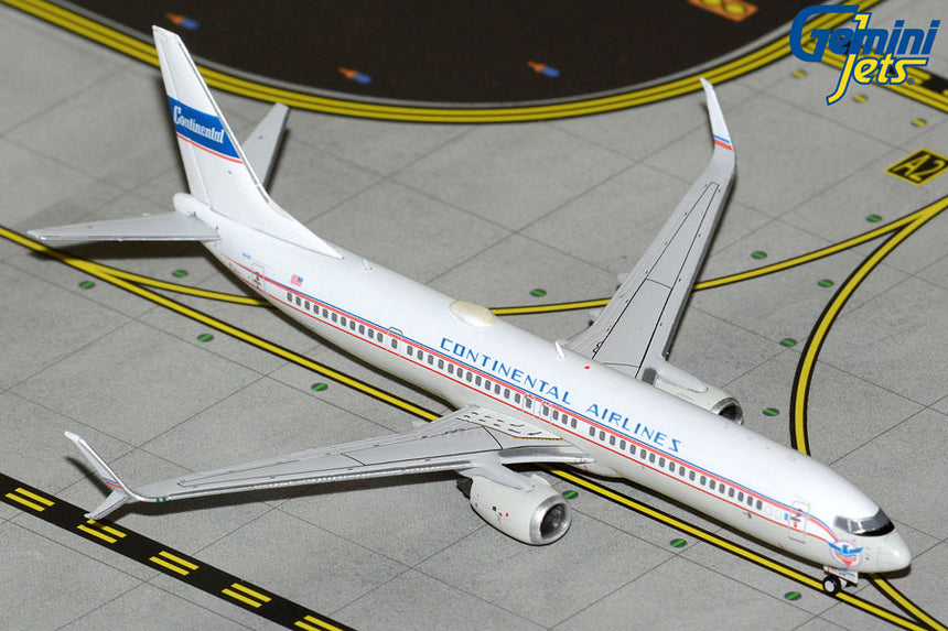 GeminiJets United Airlines Boeing B737-900ER N75435 “Continental” retro livery 1/400 Aircraft Scale Model