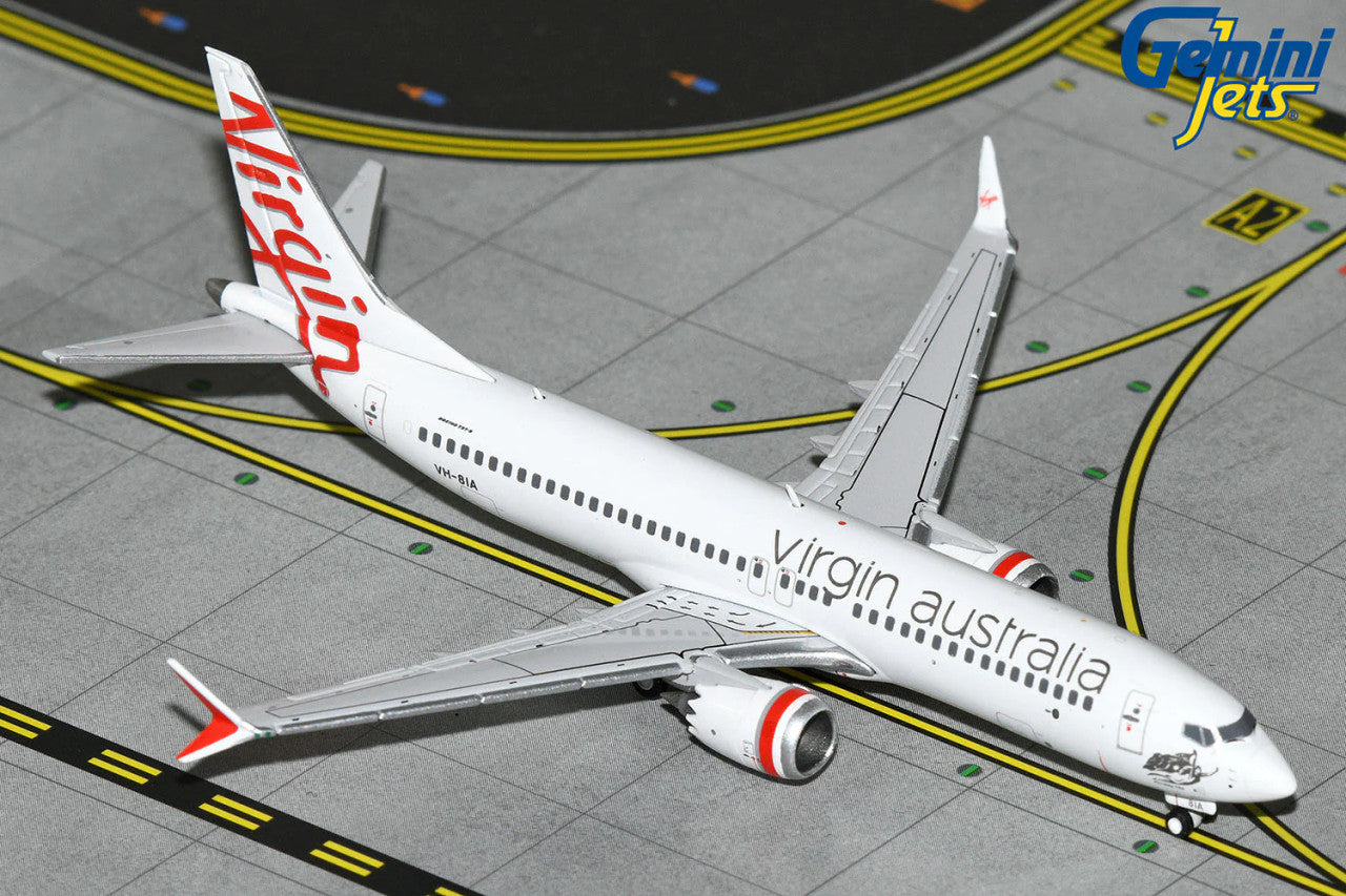 GeminiJets Virgin Australia Airlines Boeing 737 Max 8 VH-8LA 1/400