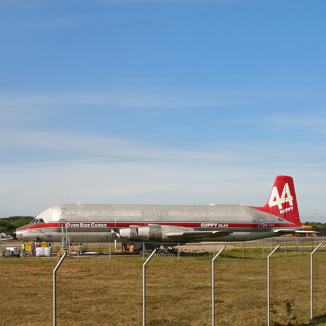 AviationTag First International Airlines Conroy Skymonster CL44 - N447FT Silver