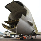 AviationTag First International Airlines Conroy Skymonster CL44 - N447FT Red