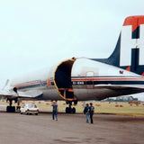 AviationTag First International Airlines Conroy Skymonster CL44 - N447FT Silver