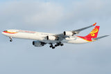 SQ Wings Hainan Airlines "Flaps Down" Airbus A340-600 B-6509 1/200 Aircraft Scale Model