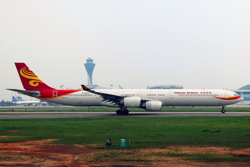 SQ Wings Hainan Airlines "Flaps Down" Airbus A340-600 B-6508 1/200 Aircraft Scale Model