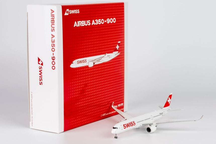 NG Models Swiss Airbus A350-900 HB-IFB 1/400 Aircraft Scale Model