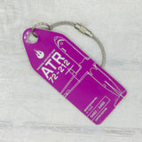 AviationTag Hunnu Air ATR 72 - 2-JUCE Violet