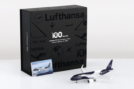 SQ Wings Lufthansa "Lufthansa 100th Anniversary" Airbus A320neo D-AIND 1/200 Aircraft Scale Model