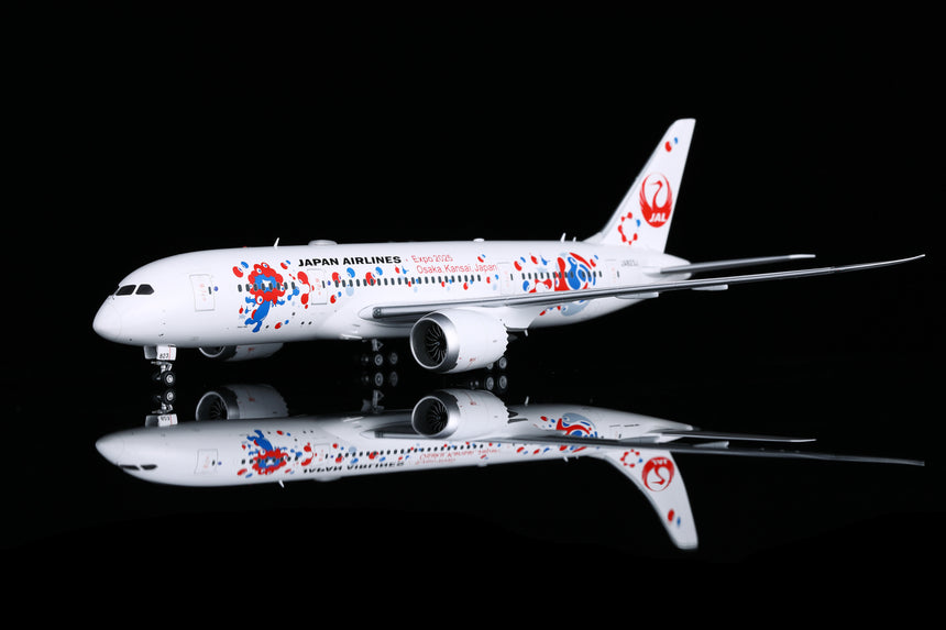 SQ Wings JAL "Expo 2025 Osaka" Boeing B787-8 JA823J 1/200 Aircraft Scale Model