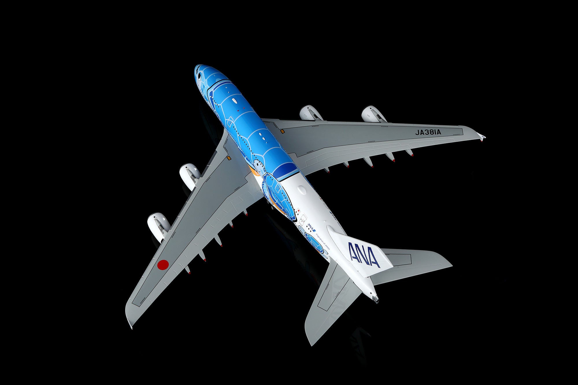 SQ Wings All Nippon Airways Airbus A380 JA381A 1/200 Aircraft