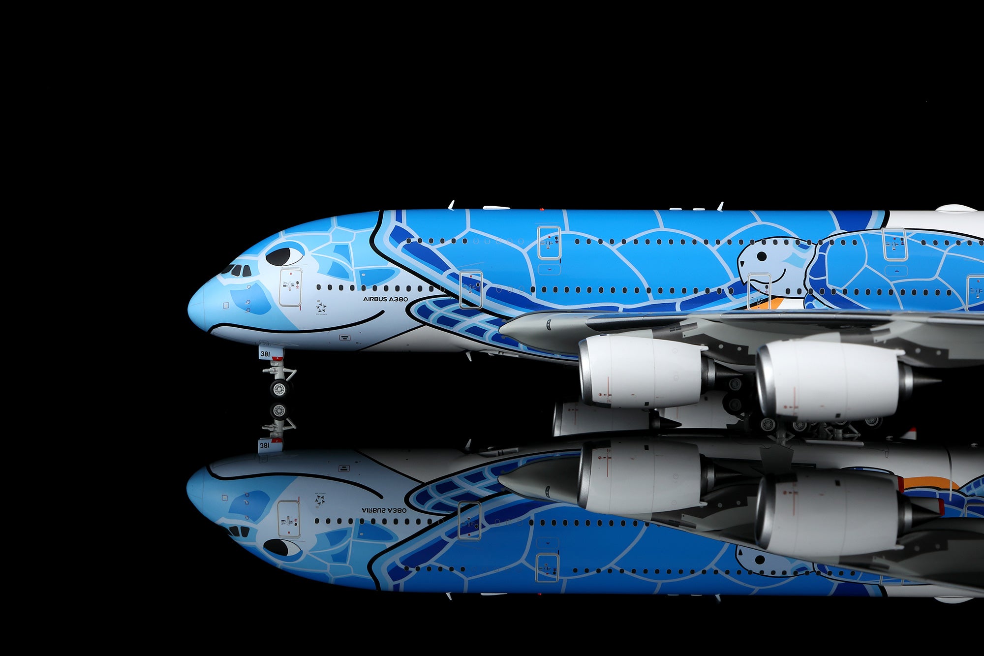 SQ Wings All Nippon Airways Airbus A380 JA381A 1/200 Aircraft