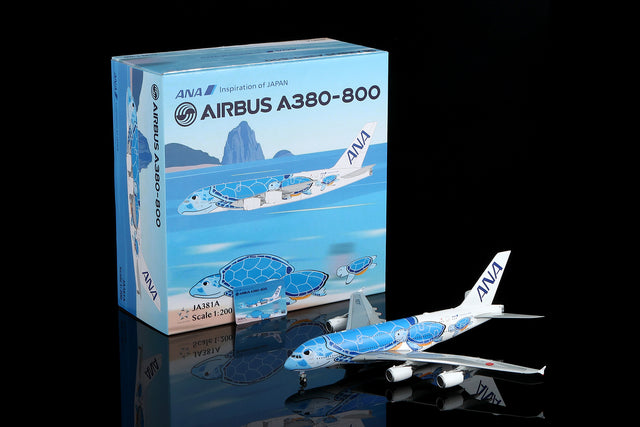 SQ Wings All Nippon Airways Airbus A380 JA381A 1/200 Aircraft Scale Model