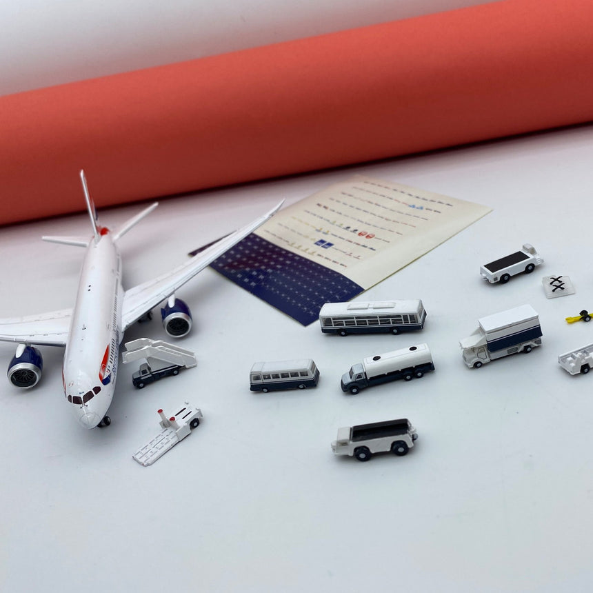 Gemini Jets Airport Accessories GSE 14 Piece Set 1/400 Scale