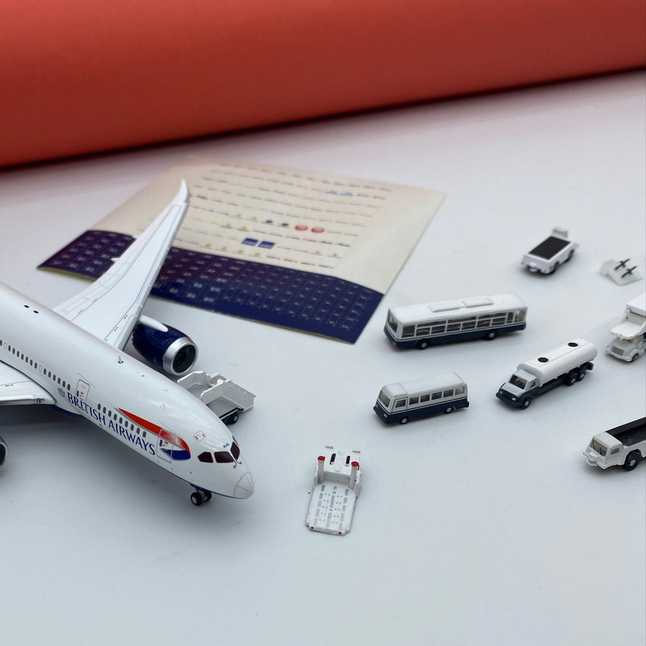 Gemini Jets Airport Accessories GSE 14 Piece Set 1/400 Aircraft Scale Model