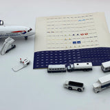 Gemini Jets Airport Accessories GSE 14 Piece Set 1/400 Scale