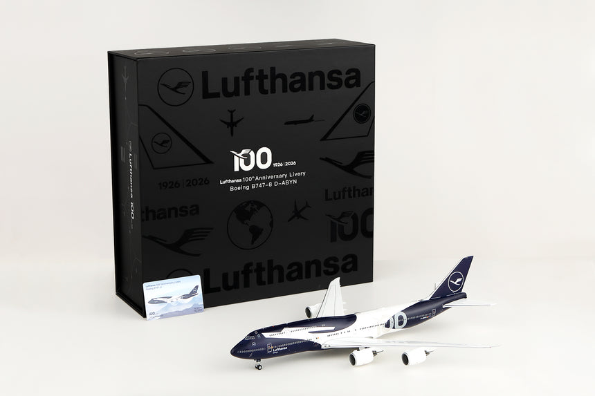 SQ Wings Lufthansa Boeing B747-8 D-ABYN 1/200 Aircraft Scale Model