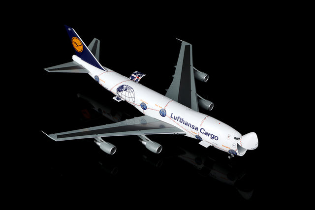 SQ Wings Lufthansa Cargo "Service Revolution" Boeing 747-200 D-ABZF Interactive Series 1/200 Scale Model