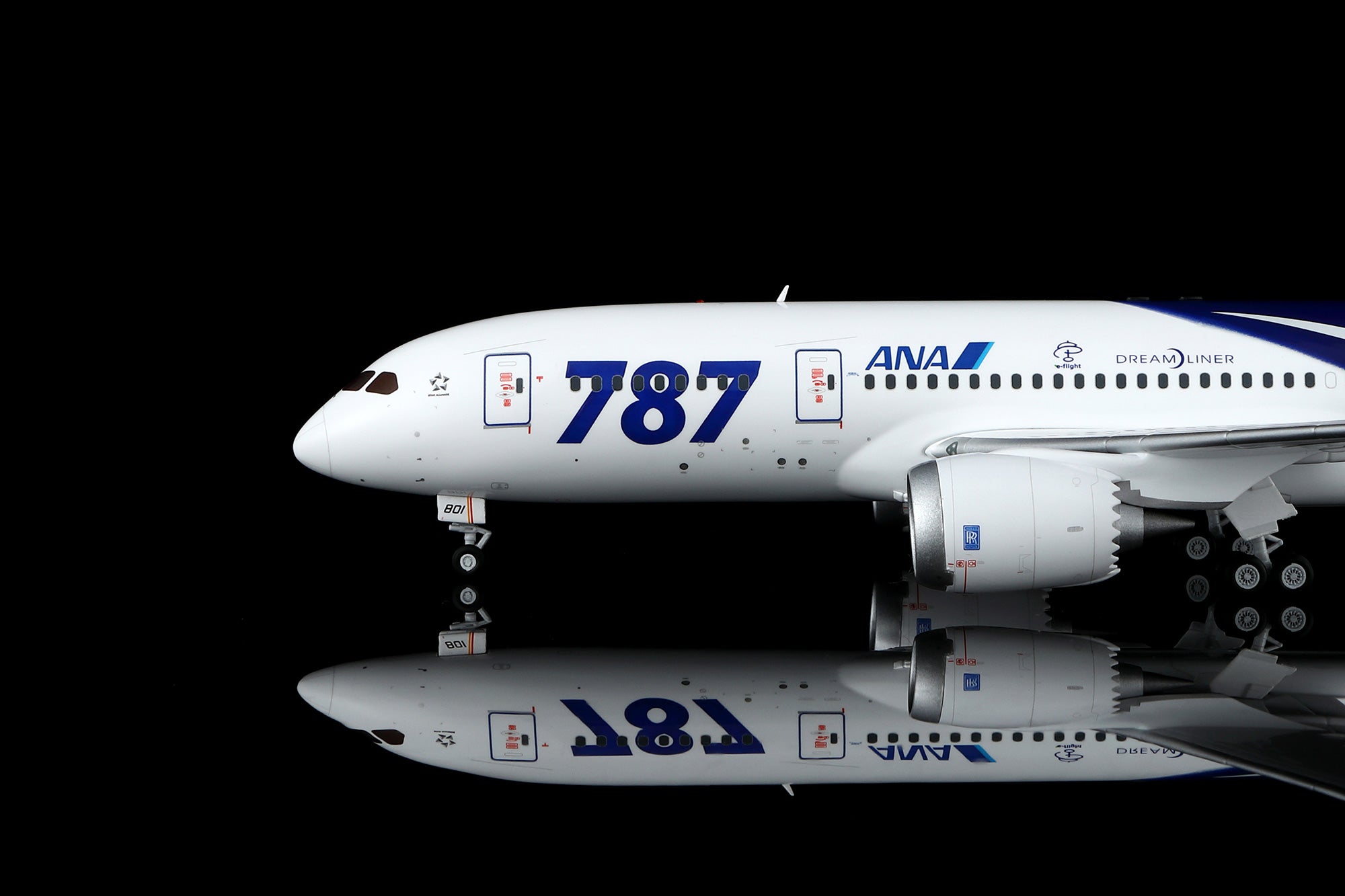 SQ Wings All Nippon Airways Special Delivery Livery Boeing B787-8