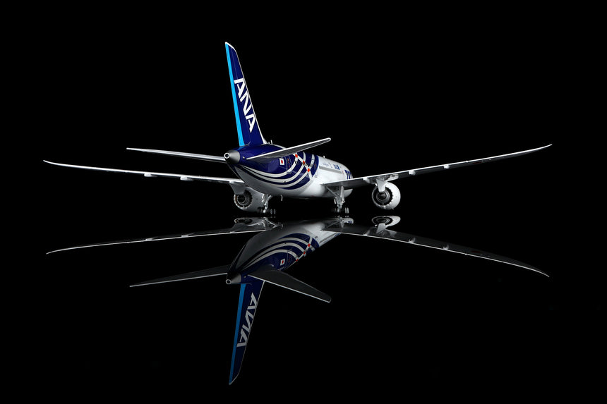 SQ Wings All Nippon Airways Special Delivery Livery Boeing B787-8 JA801A 1/200 Aircraft Scale Model