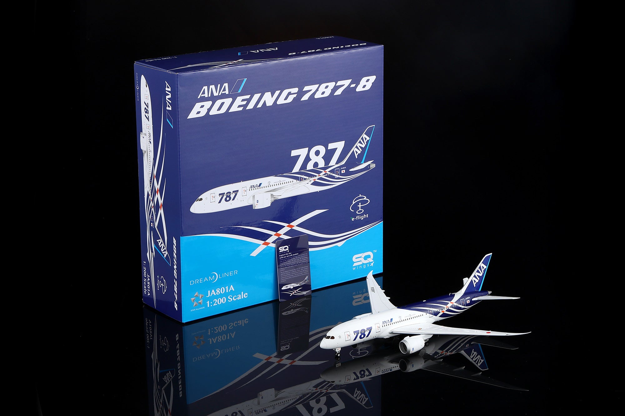 SQ Wings All Nippon Airways Special Delivery Livery Boeing B787-8