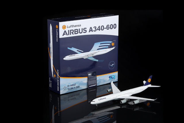 SQ Wings Lufthansa Airbus A340-600 D-AIHZ 1/200 Aircraft Scale Model