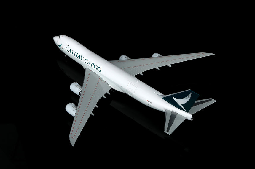 SQ Wings Cathay Cargo "Interactive Series" Boeing B747-8F B-LJN 1/200 Aircraft Scale Model
