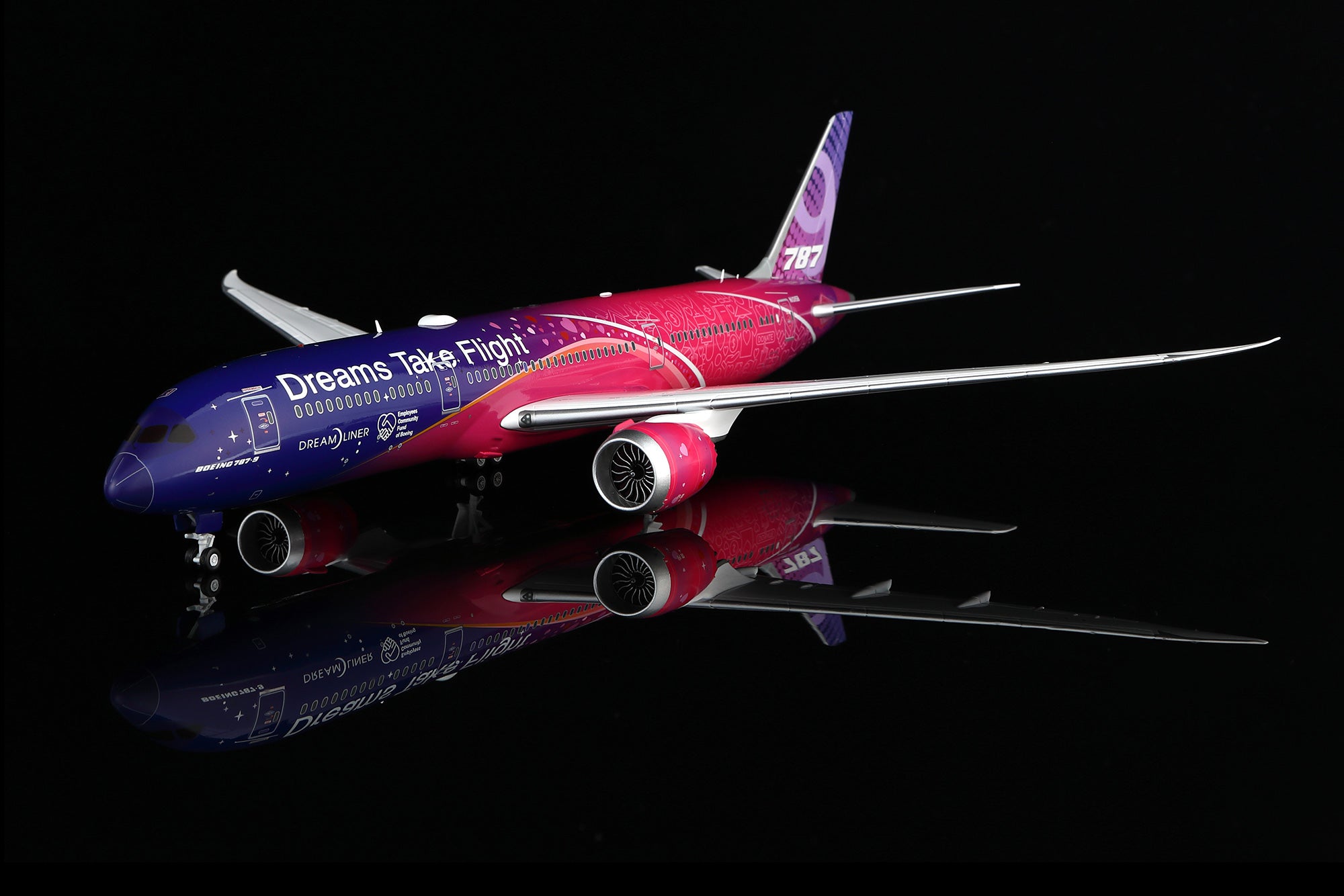 航空機・ヘリコプター 1/400 Dreams Take Flight B787-9 SQ Wings Boeing Company 