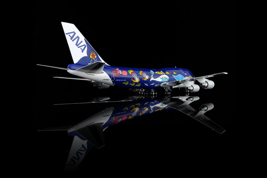 SQ Wings ANA "Marine Jumbo" Boeing B747-400D JA88963 1/200 Aircraft Scale Model