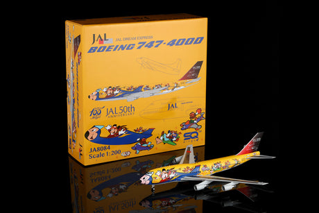 SQ Wings JAL NO.6/"Dream Story" Boeing B747-400 JA8084 1/200 Aircraft Scale Model