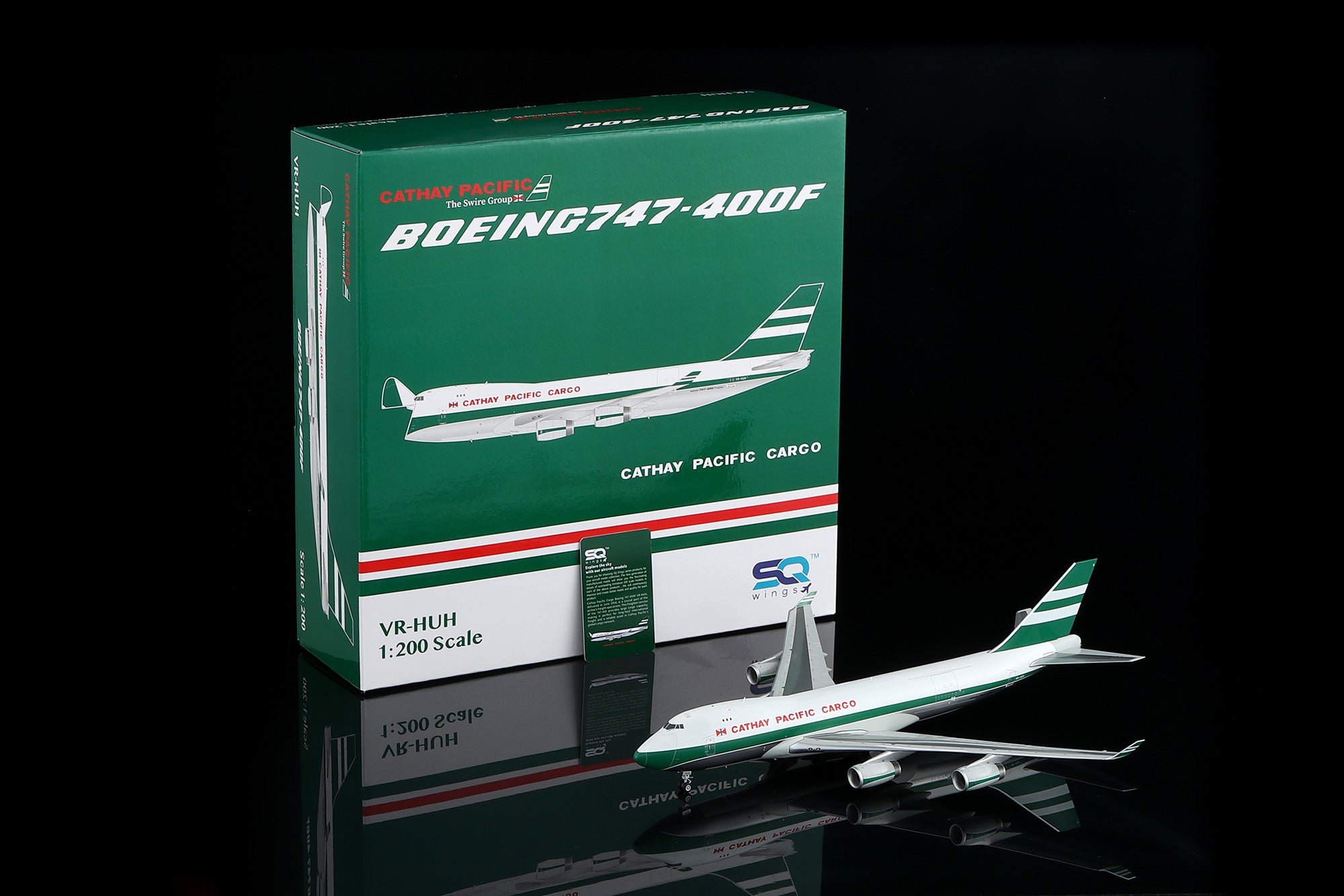 SQ Wings Cathay Pacific Cargo Boeing B747-400F VR-HUH 1/200