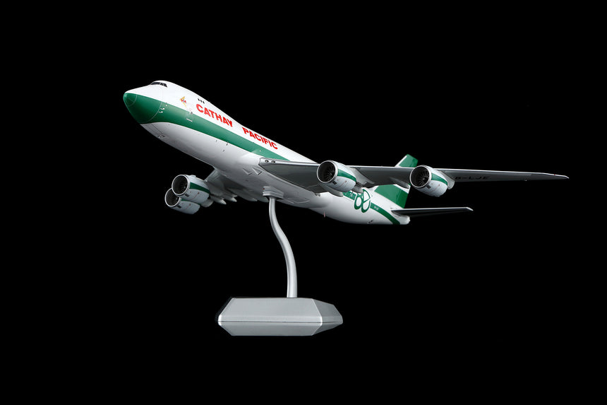 SQ Wings Cathay Pacific Boeing B747-8F B-LJE "80th Anniversary Retro" special colours 1/200 Aircraft Scale Model