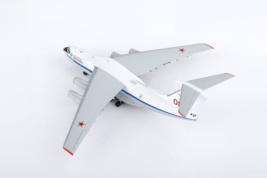 SQ Wings Russian Air Force Ilyushin IL-76MD Red 01 1/200 Aircraft Scale Model